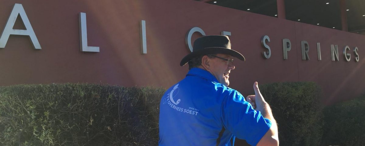 Jos in Alice Springs Australie